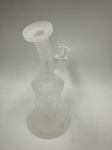 5" Sandblasted Dab Rig w. Quartz Banger