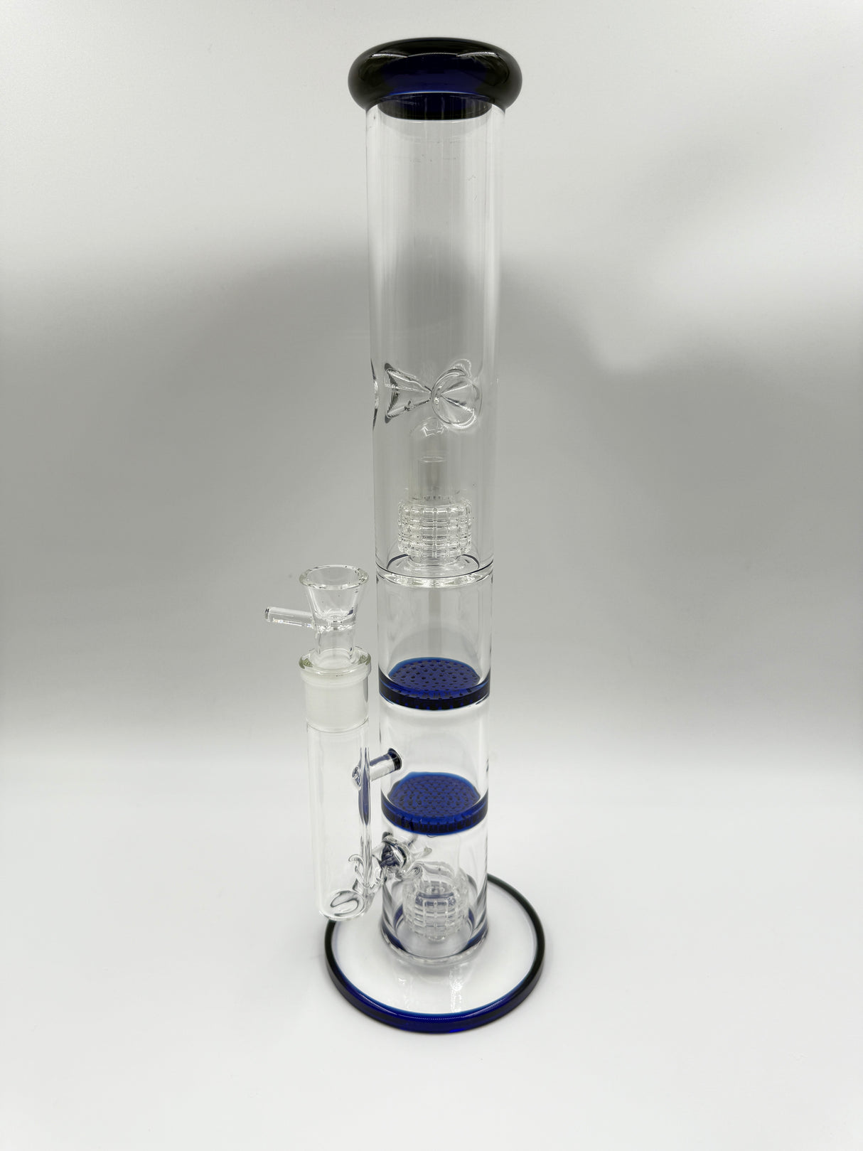 16" 18mm Triple Percolator Straight Tube