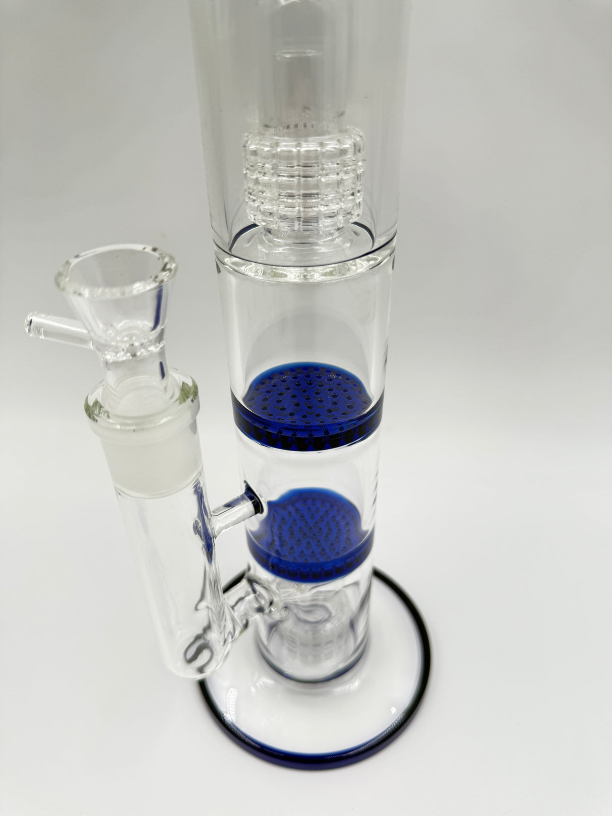 16" 18mm Triple Percolator Straight Tube