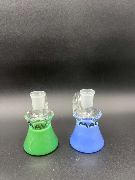 Mav Glass 14mm 90 Degree Blue Dry Ash Catcher