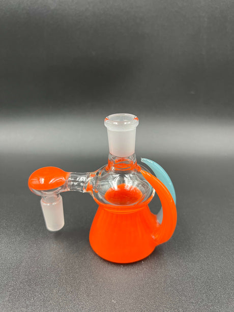 In The Wild Multicolor Dry Glass Ash Catcher 3.5" / 14mm M / 90D / Colors Vary