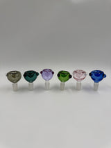 14mm Round Flower Slides in 6 Colors