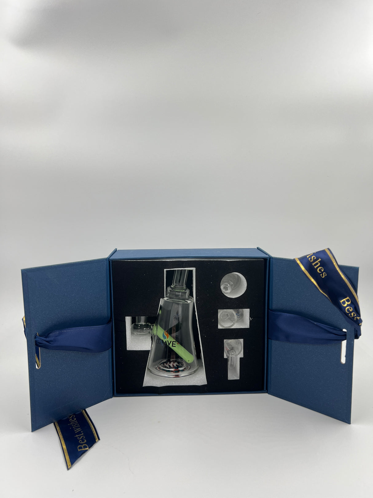 6" Crave Glass WigWag 6 Piece Dab Rig Gift Set