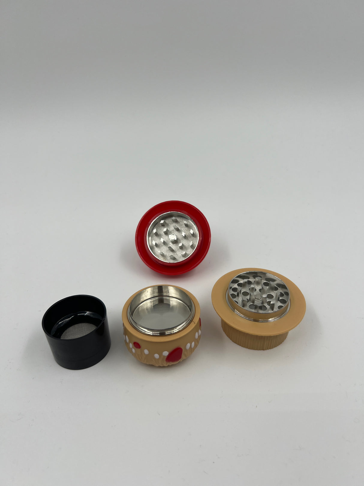 2" 4 Piece Mushroom Grinder