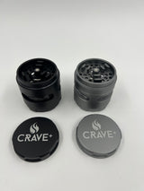 Crave 4 Piece Grinder w. Window & Pollen Scraper