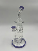 12" Bent Neck Freezable Glycerin Bong by Crave