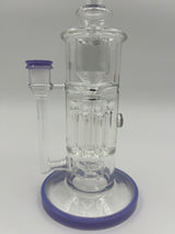 12" Bent Neck Freezable Glycerin Bong by Crave