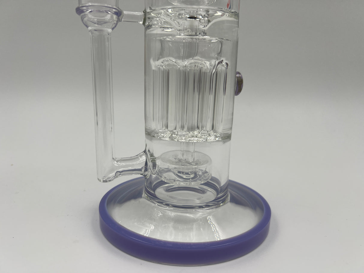 12" Bent Neck Freezable Glycerin Bong by Crave