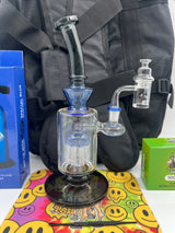 Dab Rig with BrightBay | Smell Proof Carbon Transport Duffle Bag | Bulk Set