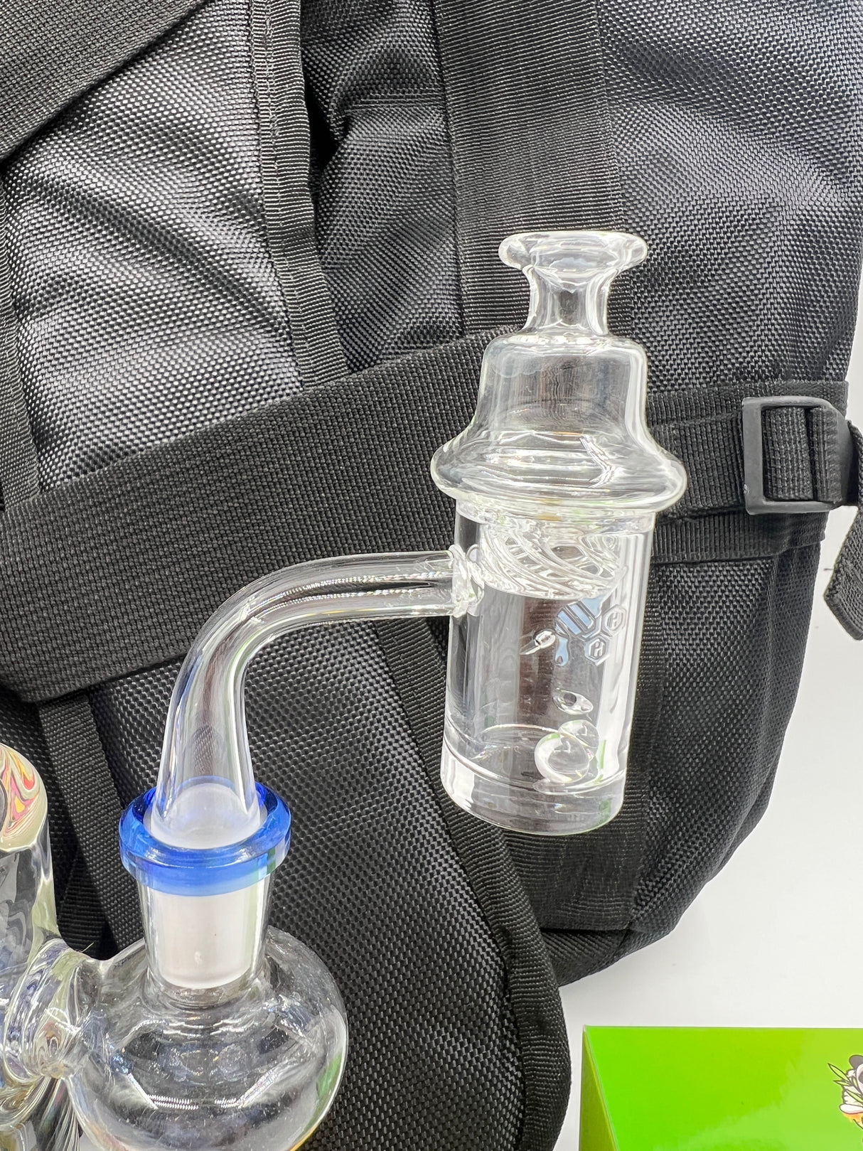 Dab Rig with BrightBay | Smell Proof Carbon Transport Duffle Bag | Bulk Set