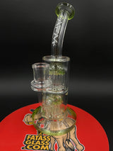 8" Double Tree Arm AFM Bent Neck Bong