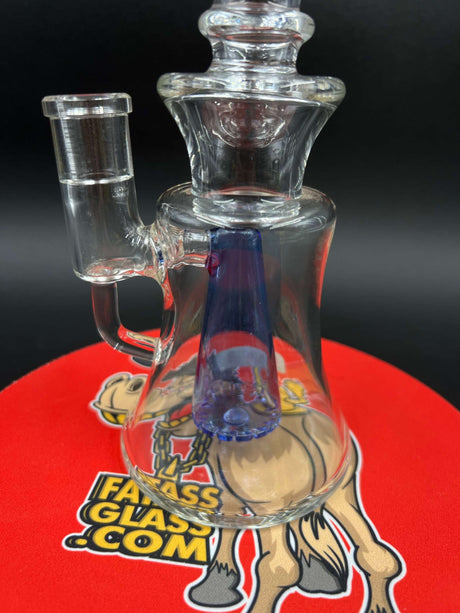 9" Pyramid Percolator AFM Bent Neck Bong