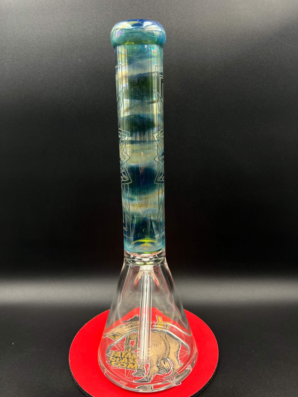 16" Electroplated Beaker Bong with 14mm Bowl