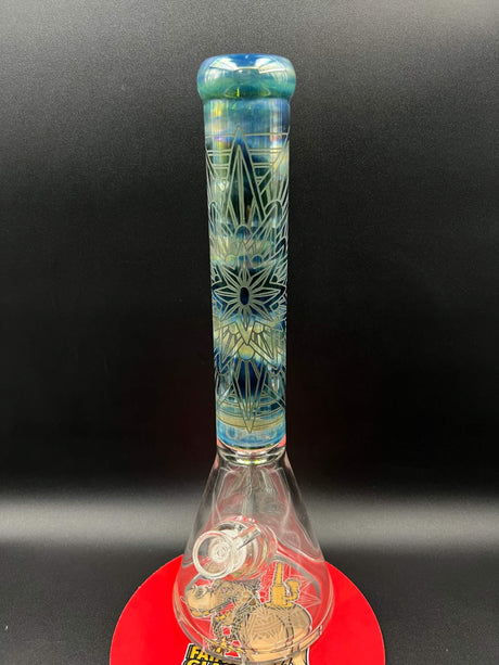 16" Electroplated Beaker Bong with 14mm Bowl