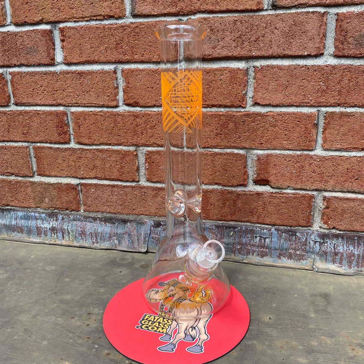 Arcatek Glass Beaker Bong UV Reactive