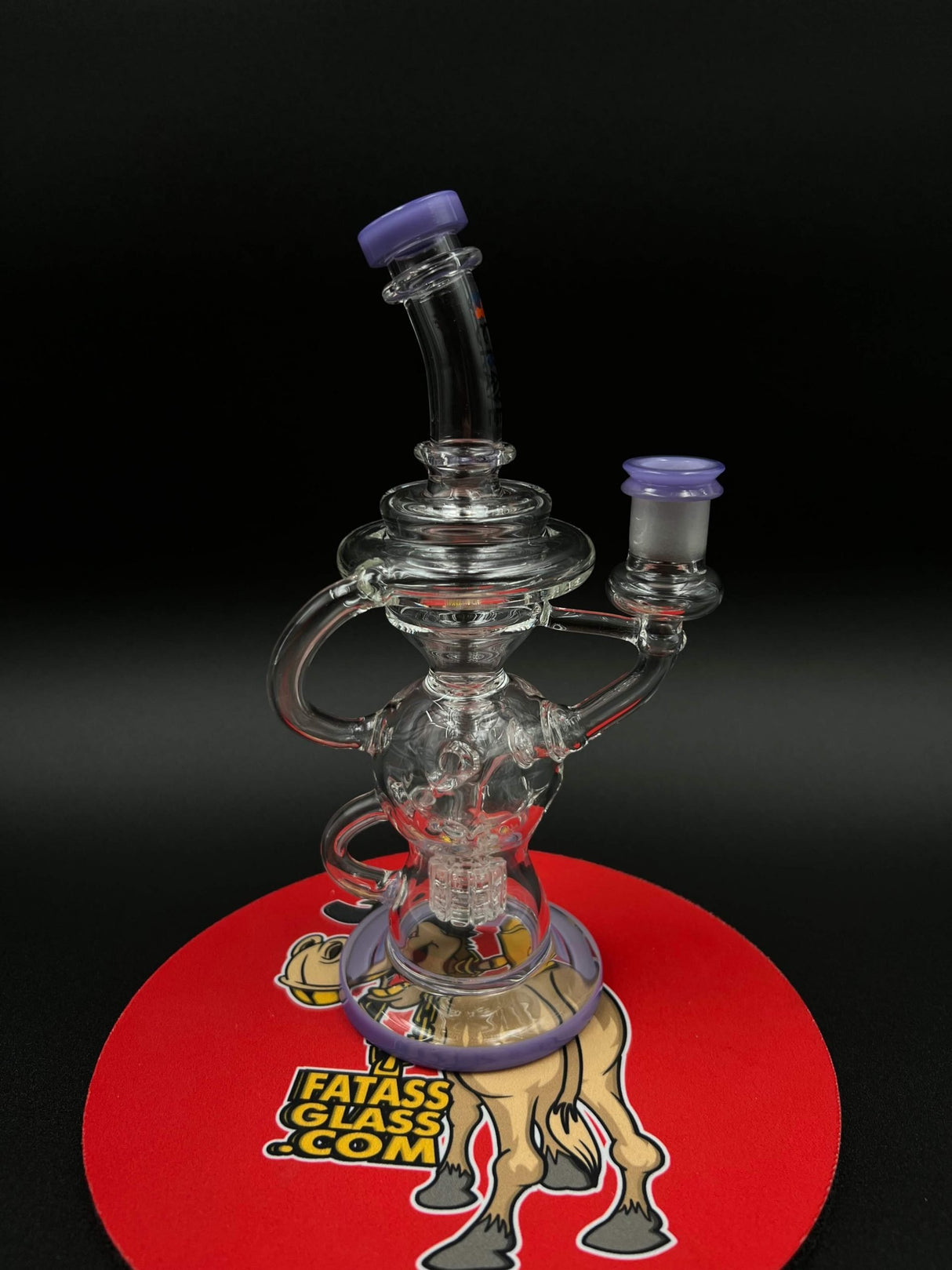 9" Matrix Crave Glass Showerhead Recycler Dab Rig