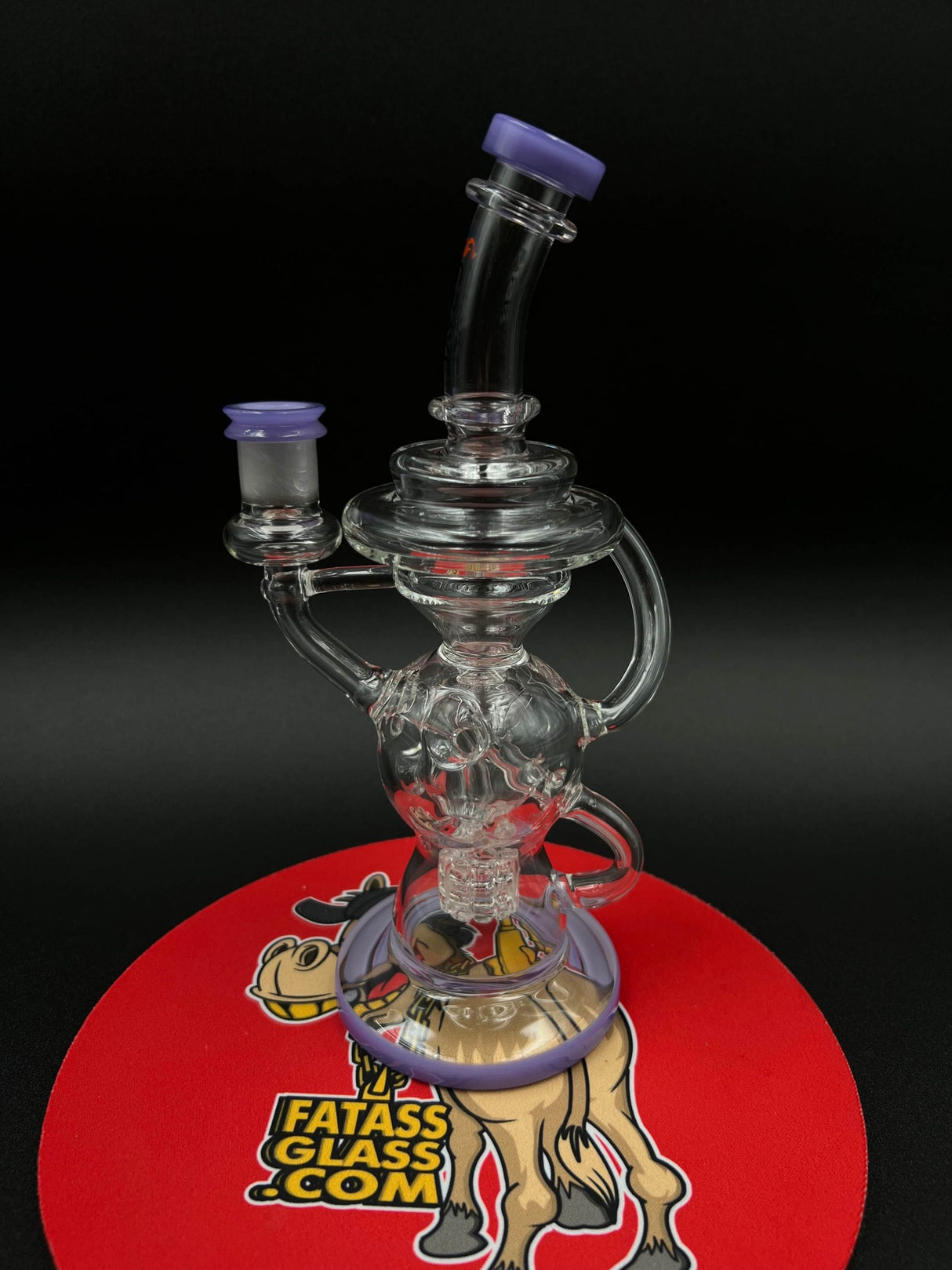 9" Matrix Crave Glass Showerhead Recycler Dab Rig