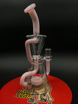 10" Crave Glass Showerhead Recycler Dab Rig