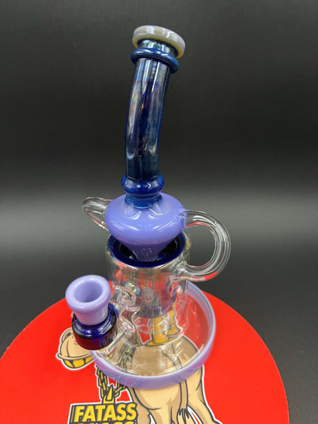 8" Showerhead Egg Percolator 14mm Dab Rig