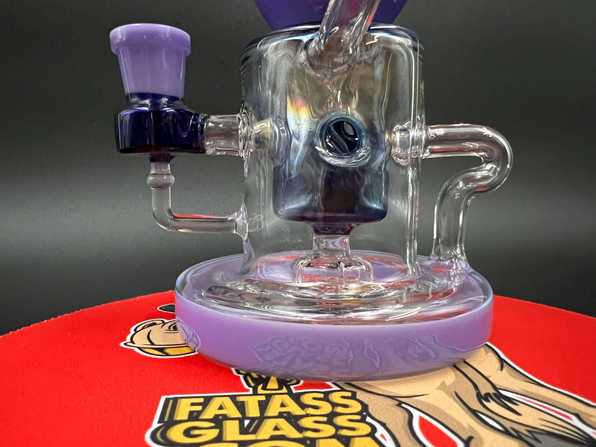 8" Showerhead Egg Percolator 14mm Dab Rig