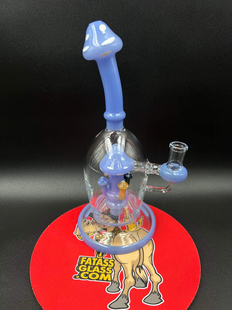 9" 14mm Trippy Mushroom Bong: A Psychedelic Smoking Experience