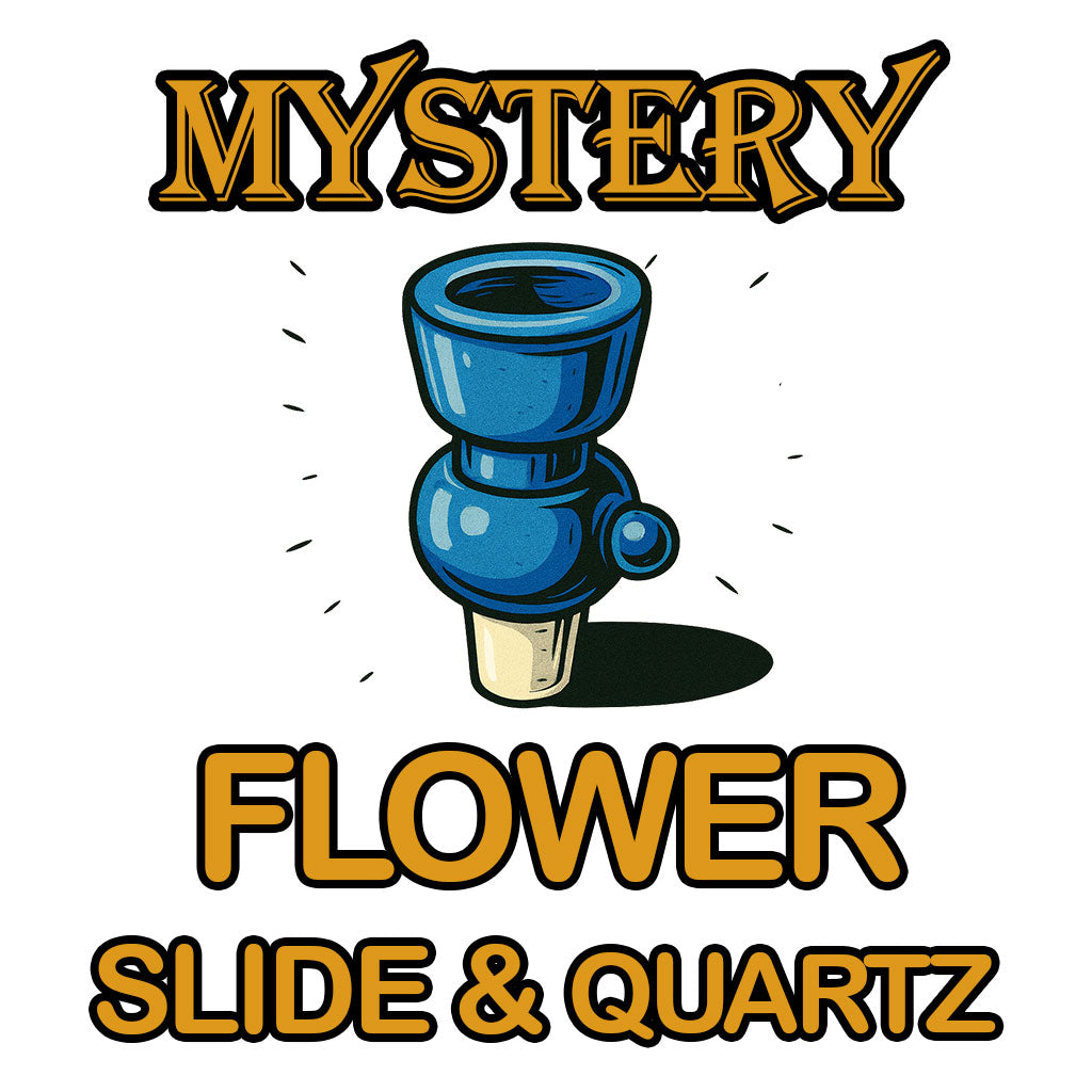 Mystery Flower Slide & Quartz