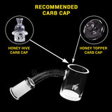 HONEY & MILK QUARTZ BANGER - 45° DEGREE | YL