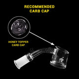 FAT BOTTOM QUARTZ BANGER - 45° DEGREE | YL