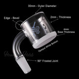 HONEY & MILK XL BEVEL QUARTZ BANGER - 90° DEGREE | YL-CLOSEOUT