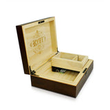 HUMIDOR WALNUT COMBO BOX (8X11)