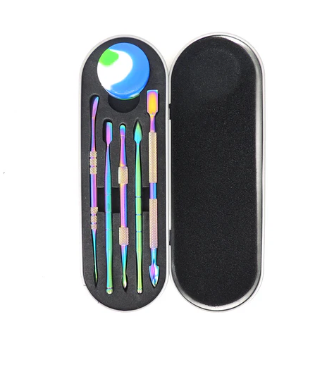 5 Piece Dabber Set in Padded Case