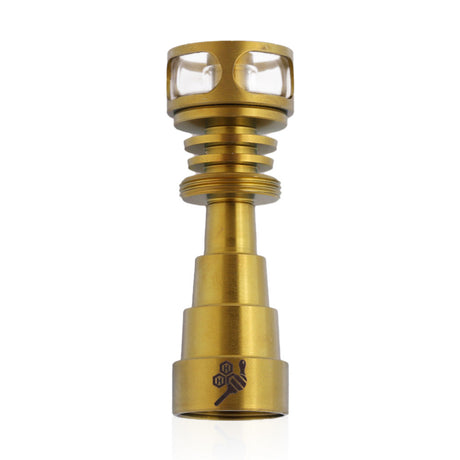 TITANIUM 6 IN 1 CAGE HYBRID DAB NAIL