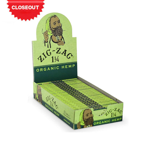 ZIG ZAG ORGANIC HEMP 1.25 ROLLING PAPERS