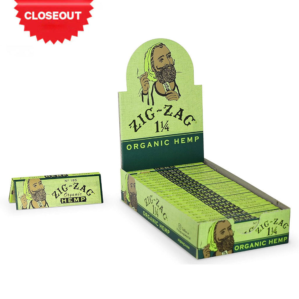 ZIG ZAG ORGANIC HEMP 1.25 ROLLING PAPERS