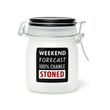 WEEKEND FORECAST STORAGE JAR