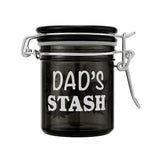 AIRTIGHT GLASS DAD'S STASH STORAGE JAR