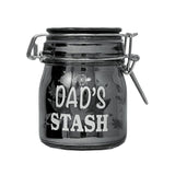 AIRTIGHT GLASS DAD'S STASH STORAGE JAR