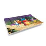 ALICE MUSHROOM GLASS TRAY