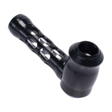 ALUMINUM GLASS PERFORATED HAND PIPE