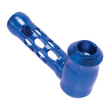 ALUMINUM GLASS PERFORATED HAND PIPE