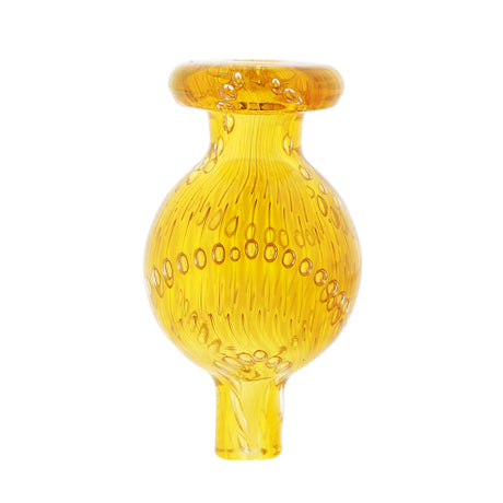 amber-bubble-matrix-carb-cap-side-view-fat-ass-glass