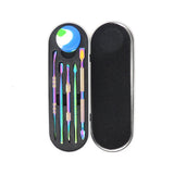 ANODIZED DABBER SET WITH SILICONE & TIN