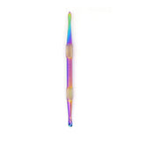 ANODIZED DABBER SET WITH SILICONE & TIN