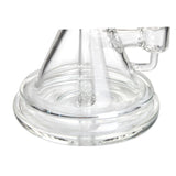 Base detail of 8 inch Arcline by Phoenix Star glass bong – shop quality water pipes