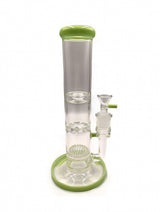 10" Triple Perc Straight Tube