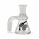 HONEYBEE HERB BEAKER BASE GLASS DRY ASH CATCHER