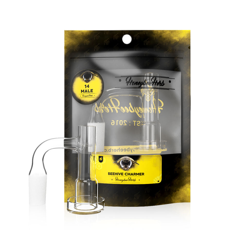 BEEHIVE CHARMER QUARTZ BANGER - 90° DEGREE | BL