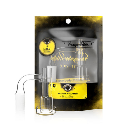 BEEHIVE CHARMER QUARTZ BANGER - 90° DEGREE | BL