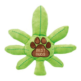 BEST BUDS SQUEAKY DOG TOY WITH PAW DESIGN