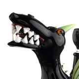 BLACK & SLYME DRAGON GLASS WATER PIPE